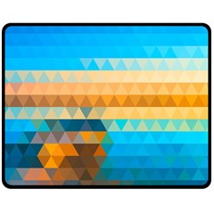 Mosaic  Fleece Blanket (medium)  by Sobalvarro