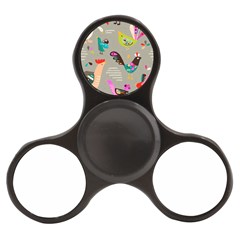 Scandinavian Birds Feather Weather Finger Spinner
