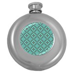 Tiles Round Hip Flask (5 oz)