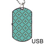 Tiles Dog Tag USB Flash (Two Sides)