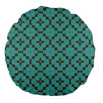 Tiles Large 18  Premium Round Cushions