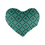 Tiles Standard 16  Premium Heart Shape Cushions