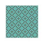 Tiles Small Satin Scarf (Square)
