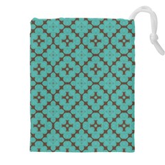 Tiles Drawstring Pouch (4xl)