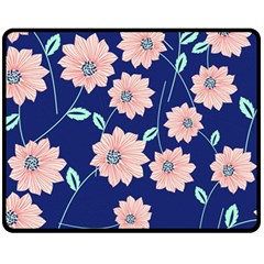 Floral Fleece Blanket (medium)  by Sobalvarro