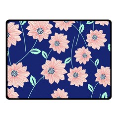 Floral Fleece Blanket (small) by Sobalvarro