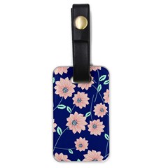Floral Luggage Tag (one Side) by Sobalvarro