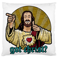 Buddy Christ Standard Flano Cushion Case (two Sides)