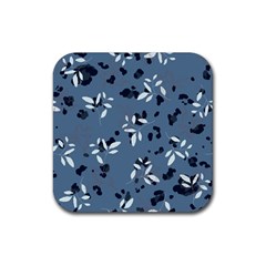 Abstract Fashion Style  Rubber Coaster (square)  by Sobalvarro