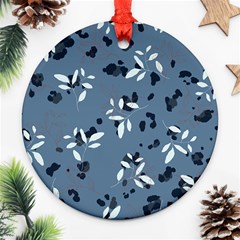 Abstract Fashion Style  Round Ornament (two Sides) by Sobalvarro