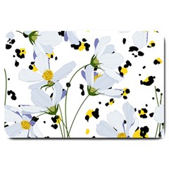 Tree Poppies  Large Doormat  by Sobalvarro