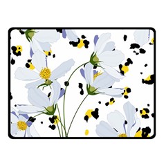 Tree Poppies  Fleece Blanket (small) by Sobalvarro