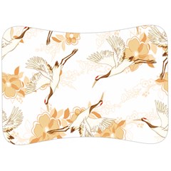 Birds And Flowers  Velour Seat Head Rest Cushion by Sobalvarro