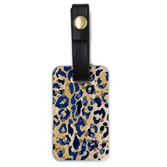 Leopard Skin  Luggage Tag (one Side) by Sobalvarro
