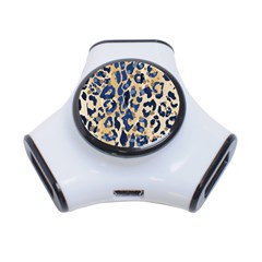 Leopard Skin  3-port Usb Hub by Sobalvarro
