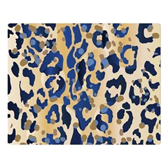 Leopard Skin  Double Sided Flano Blanket (large)  by Sobalvarro