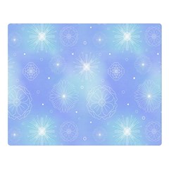 Heavenly Flowers Double Sided Flano Blanket (large)  by SychEva