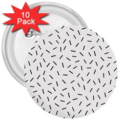 Rain  3  Buttons (10 Pack)  by Sobalvarro