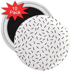 Rain  3  Magnets (10 Pack)  by Sobalvarro