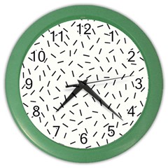Rain  Color Wall Clock by Sobalvarro