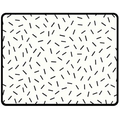 Rain  Double Sided Fleece Blanket (medium)  by Sobalvarro