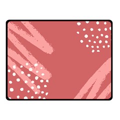 Terracota  Fleece Blanket (small) by Sobalvarro