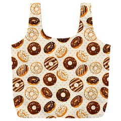 Chocolate Donut Love Full Print Recycle Bag (xxl)