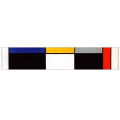Composition A By Piet Mondrian Large Flano Scarf 