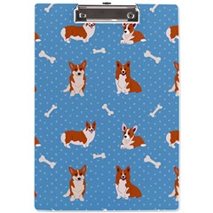 Cute Corgi Dogs A4 Clipboard by SychEva