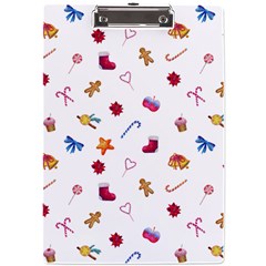 Christmas Elements A4 Clipboard by SychEva
