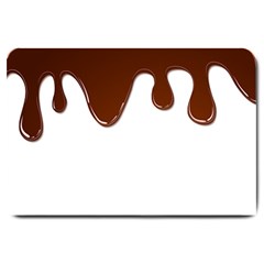 Chocolate Large Doormat  by nate14shop