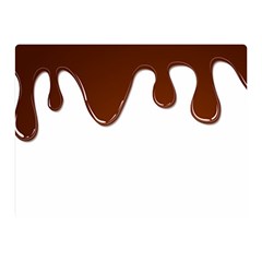 Chocolate Double Sided Flano Blanket (mini)  by nate14shop