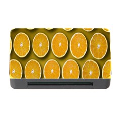 Orange Slices Cross Sections Pattern Memory Card Reader With Cf