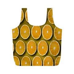 Orange Slices Cross Sections Pattern Full Print Recycle Bag (m)