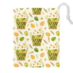 Easter Eggs   Drawstring Pouch (5xl)