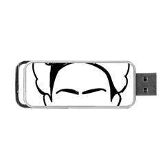 Frida Kahlo  Portable Usb Flash (two Sides) by Sobalvarro