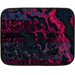 Granite Glitch Fleece Blanket (mini) by MRNStudios