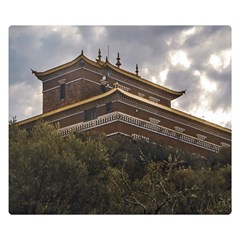 Buddhist Temple, Lavalleja, Uruguay Premium Plush Fleece Blanket (small) by dflcprintsclothing