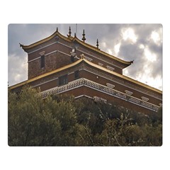 Buddhist Temple, Lavalleja, Uruguay Premium Plush Fleece Blanket (large) by dflcprintsclothing