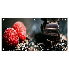 Chocolate Dark Banner And Sign 4  X 2 