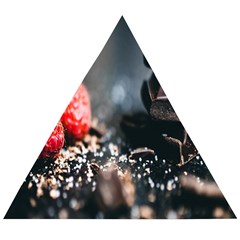 Chocolate Dark Wooden Puzzle Triangle