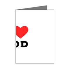 I Love God Mini Greeting Card