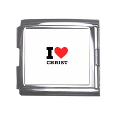 I Love Christ Mega Link Italian Charm (18mm)