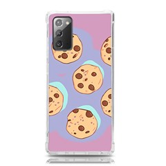 Cookies Chocolate Chips Chocolate Cookies Sweets Samsung Galaxy Note 20 Tpu Uv Case by Ravend