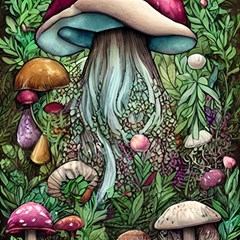Craft Mushroom Play Mat (square) by GardenOfOphir