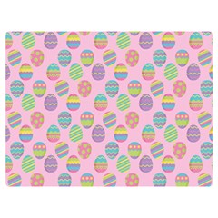 Egg Easter Eggs Pastel Digital Art One Side Premium Plush Fleece Blanket (extra Small)