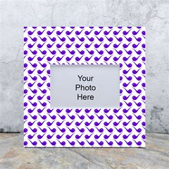 Pattern 264 White Box Photo Frame 4  X 6  by GardenOfOphir