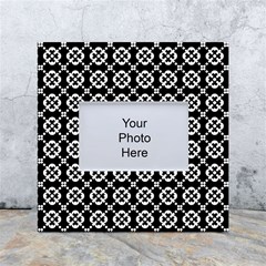 Pattern 288 White Box Photo Frame 4  X 6  by GardenOfOphir