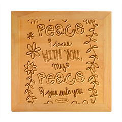 Christian Christianity Religion Wood Photo Frame Cube