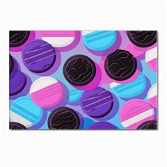Cookies Chocolate Cookies Sweets Snacks Baked Goods Postcard 4 x 6  (pkg Of 10)
